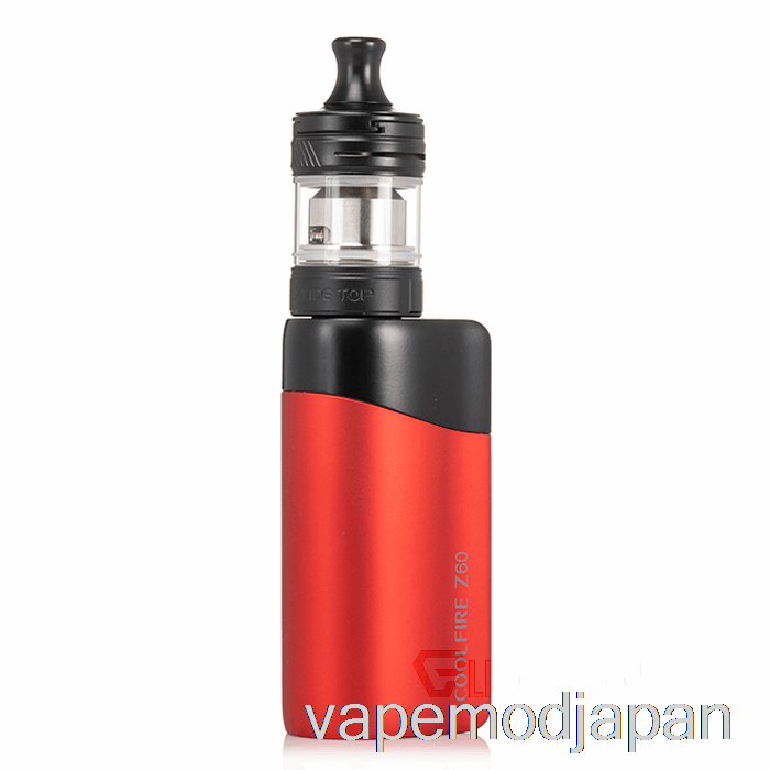 Vape Japan Innokin クールファイア Z60 Zlide トップ スターター キット レッド